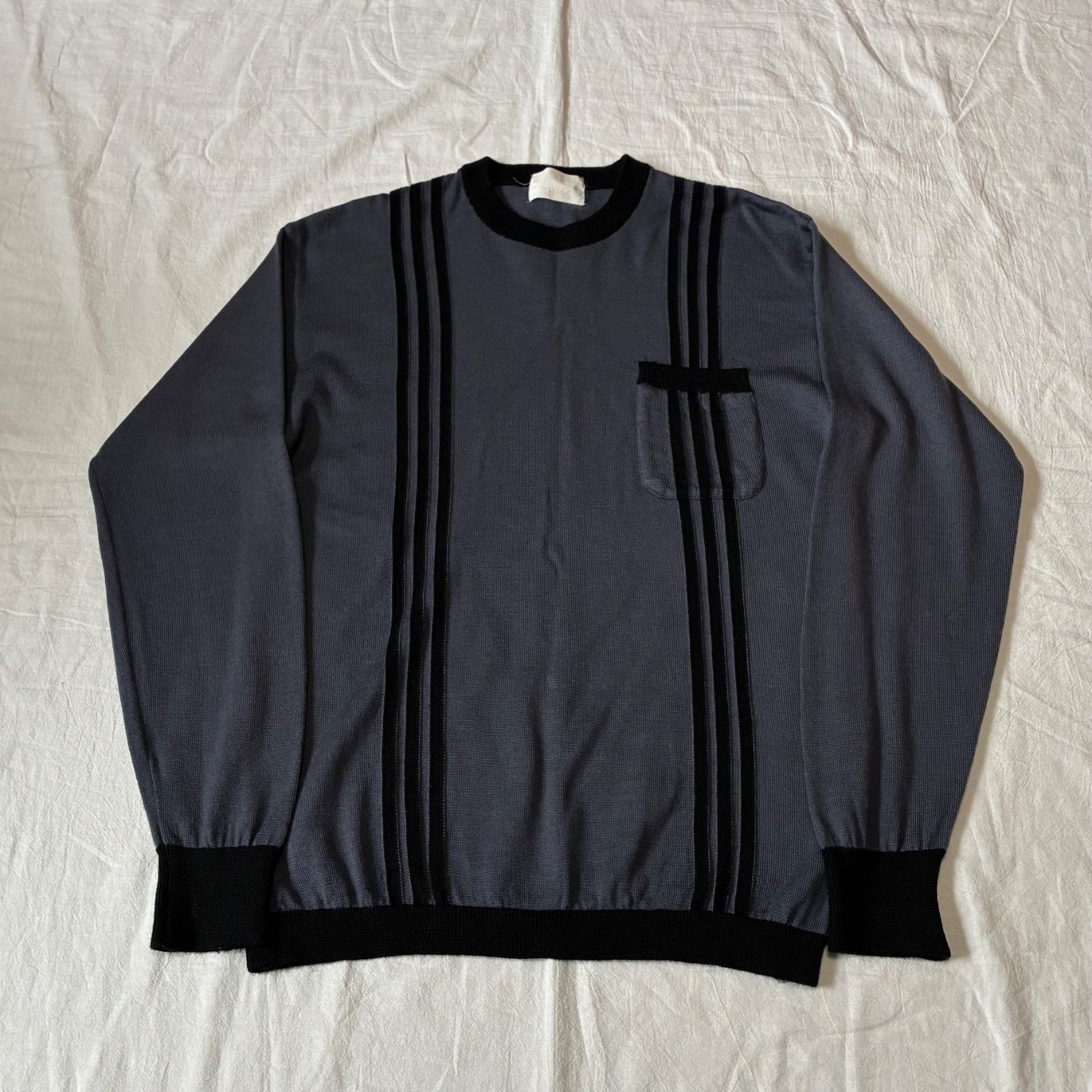 90s Yves Saint Laurent イヴ・サンローラン セーター グレー SAMPLE 