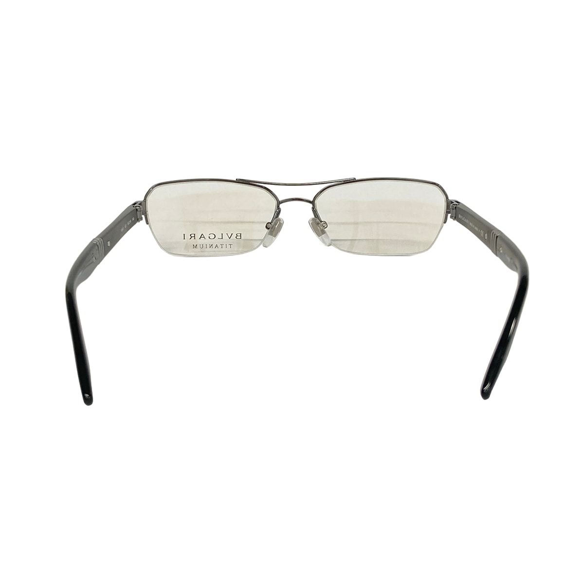 BVLGARI(ブルガリ) メガネ - 1064T クリア×シルバー×黒 BVLGARI(ブルガリ) メガネ - 1064T クリア×シルバー×黒 - メルカリ