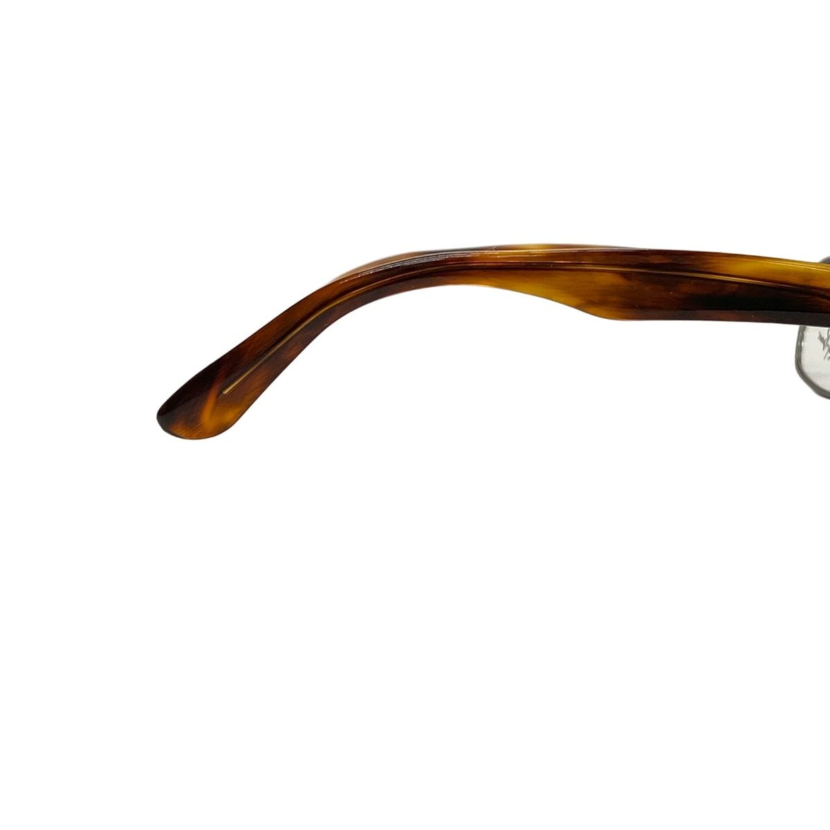 Ray-Ban(レイバン) メガネ - RB8707 クリア×シルバー×ダークブラウン Ray-Ban - Ray-Ban(レイバン) メガネ - RB8707 クリア×シルバー×ダーク