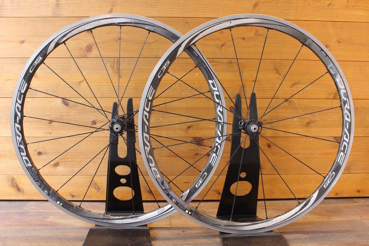 シマノ SHIMANO デュラエース DURA-ACE WH-9000-C35-CL アルミ 