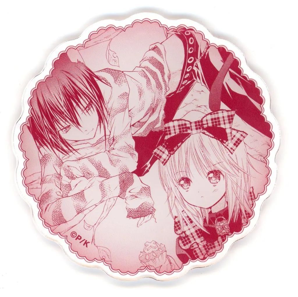 日奈森あむ＆月詠イクト サークルK・サンクス特別限定セット『しゅごキャラ！』 アクリルスタンドプレート「しゅごキャラ！」58/日奈森あむ&月詠イクト