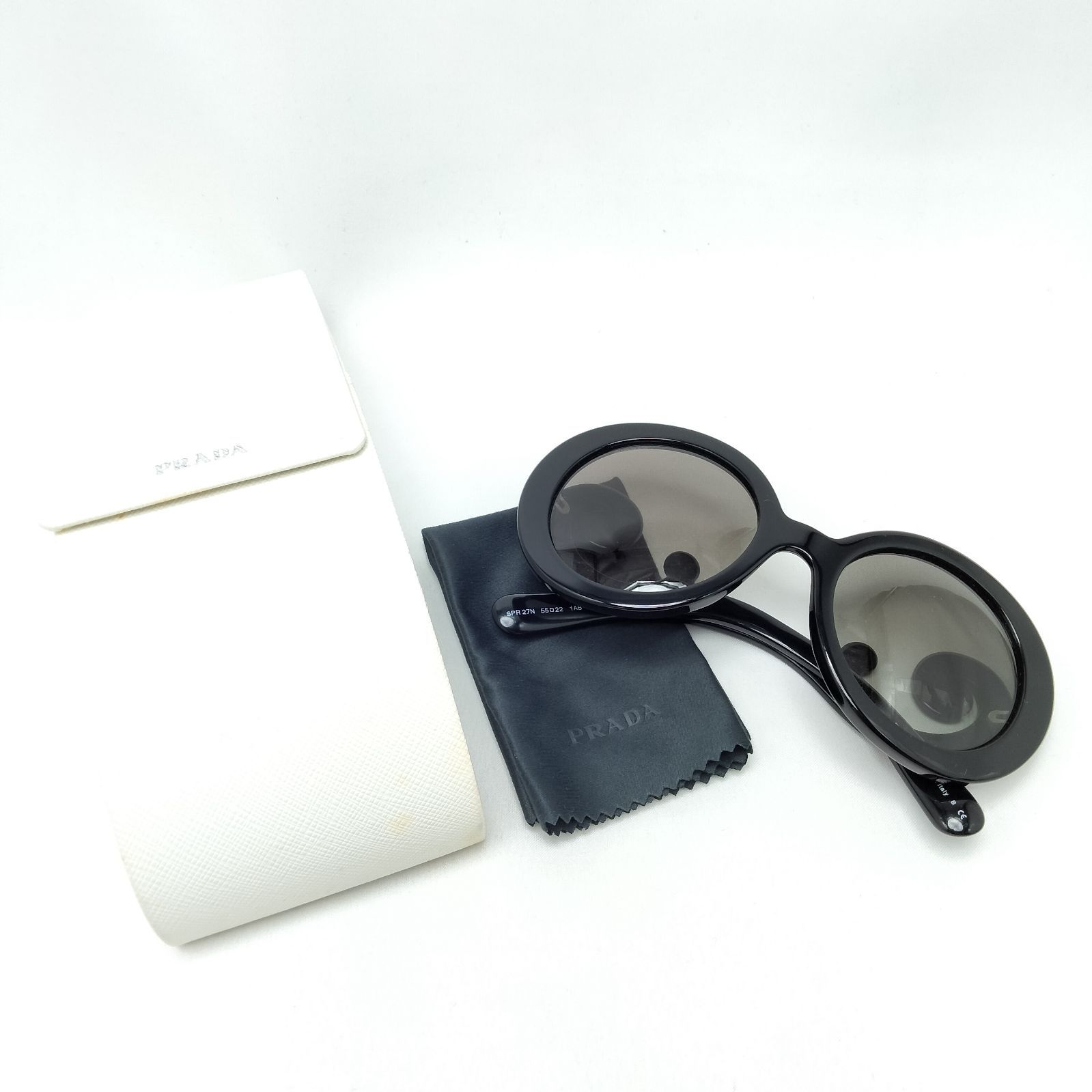 ✨PRADA✨プラダ SPR27N サングラス プラスチック ブラック - メルカリ