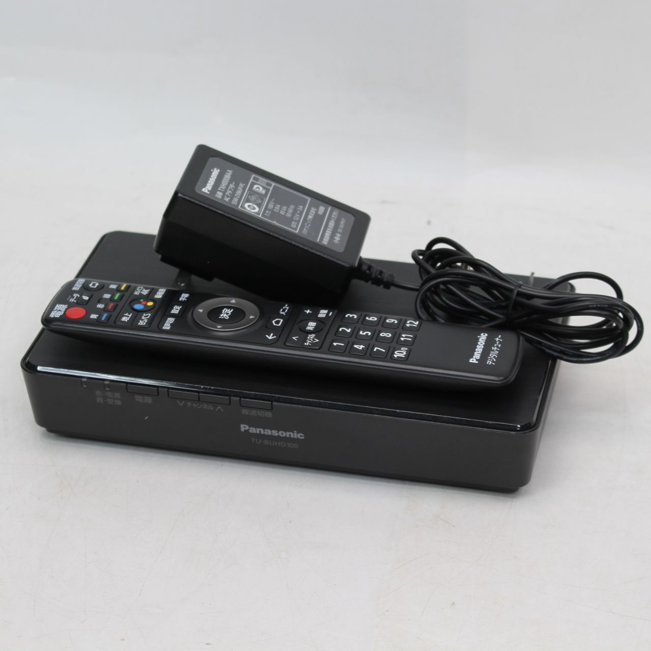 Panasonic TU-BUHD100 4Kチューナー 箱付 展示品 Panasonic TU-BUHD100 4Kチューナー 箱 取説付属 【公式通販】