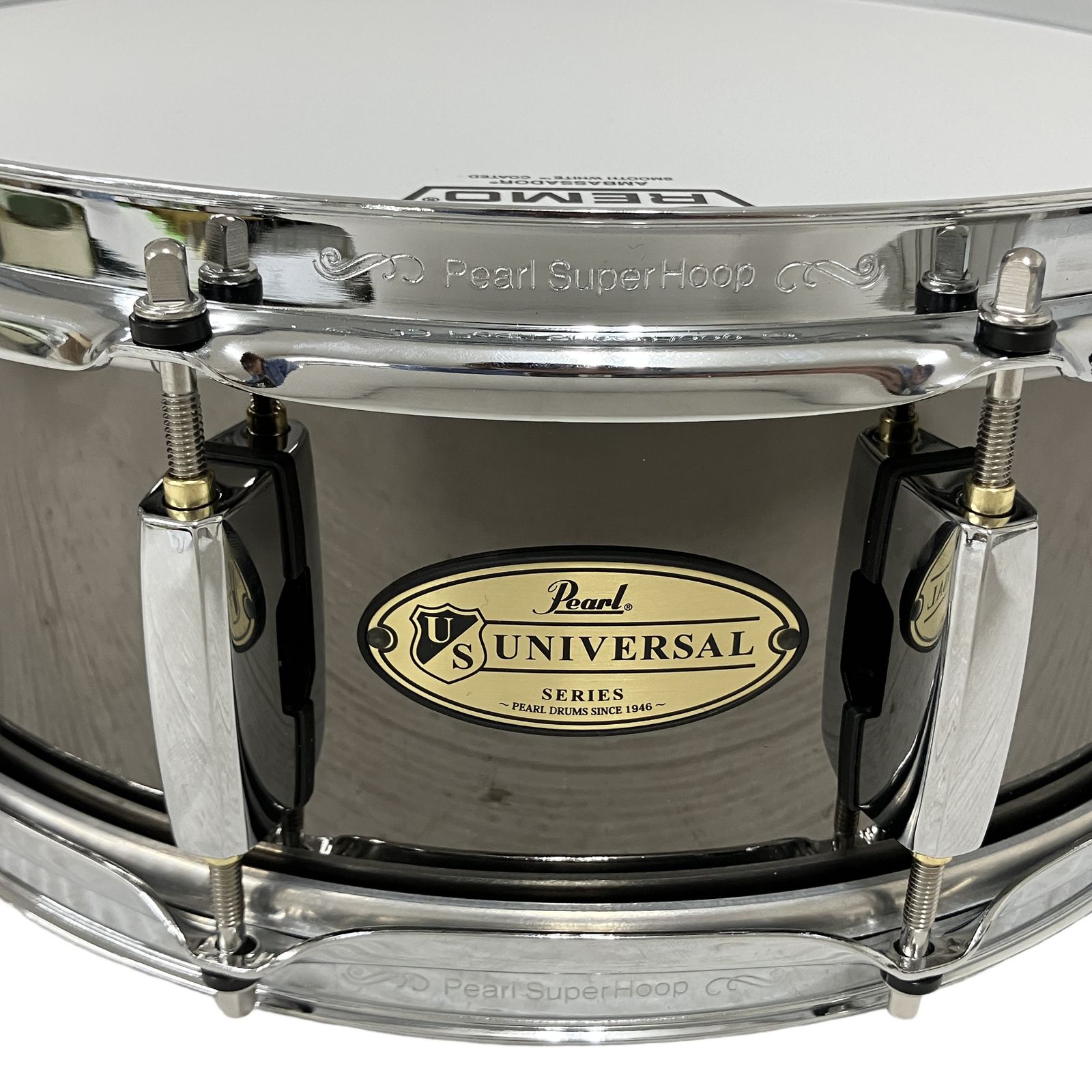 Pearl UNIVERSAL STEEL US1450 パール メタル スネアドラム 打楽器