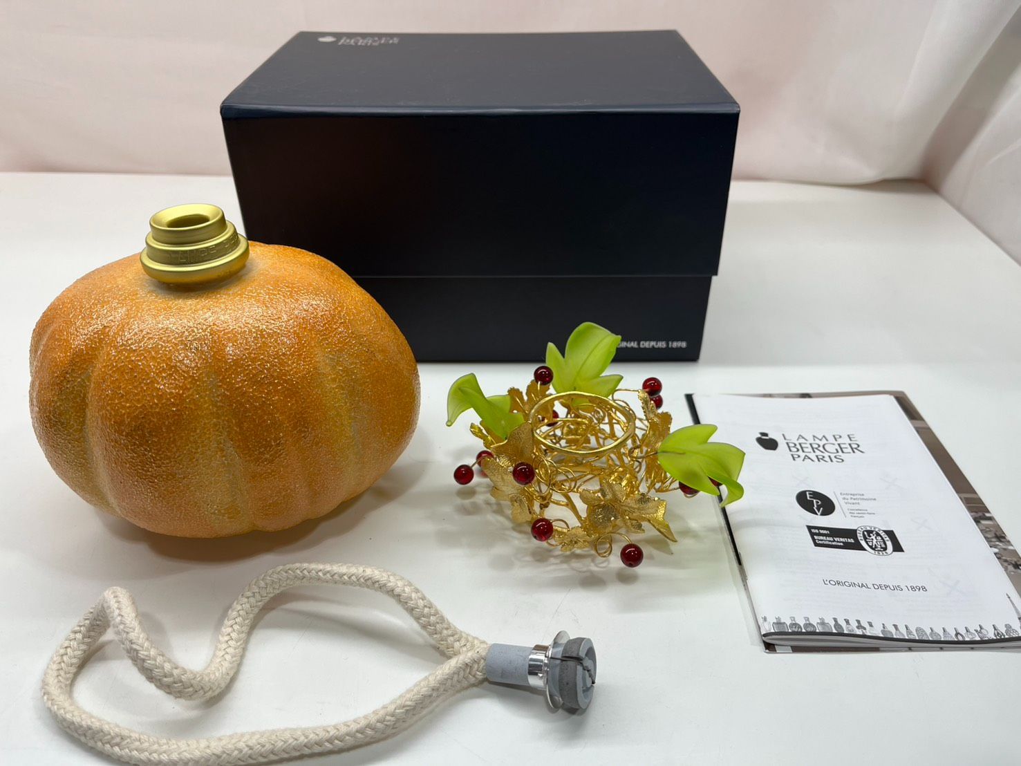 ○ 詳細不明 LAMPE BERGER ランプ ベルジェ 金色のかぼちゃ ○ - メルカリ