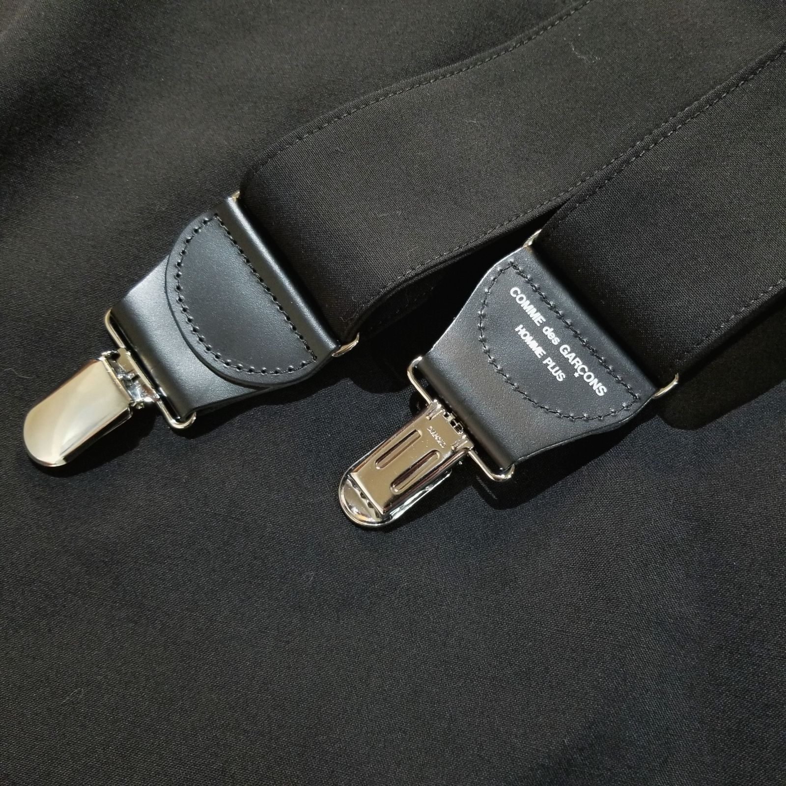 COMME des GARCONS HOMME PLUS 21ss ウールギャバ アシンメトリー吊り