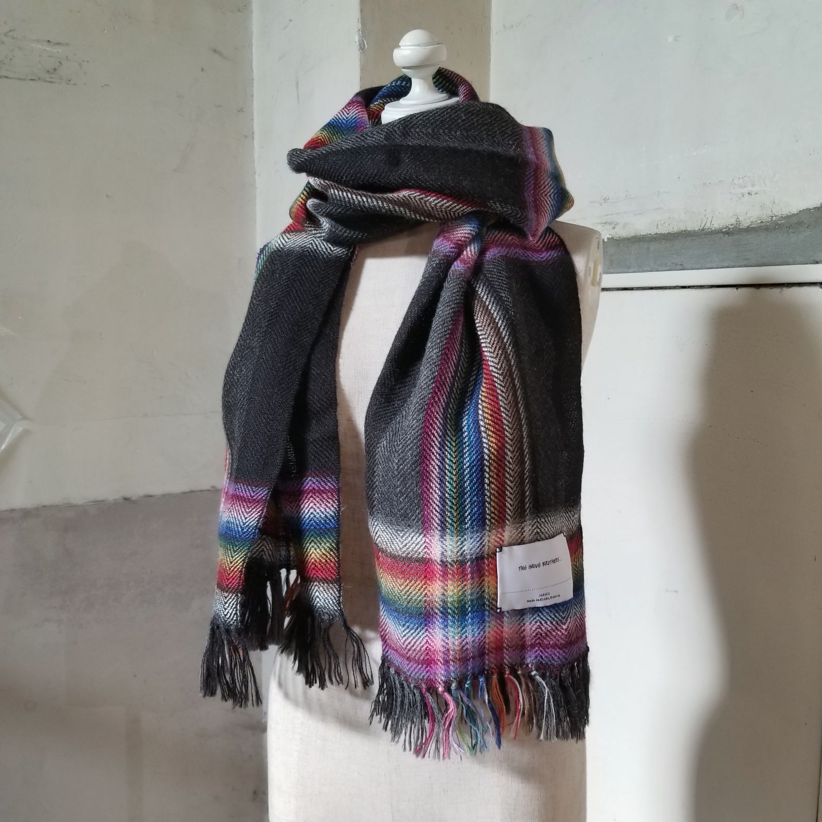 THE INOUE BROTHERS Multi Coloured Scarf ザイノウエブラザーズ