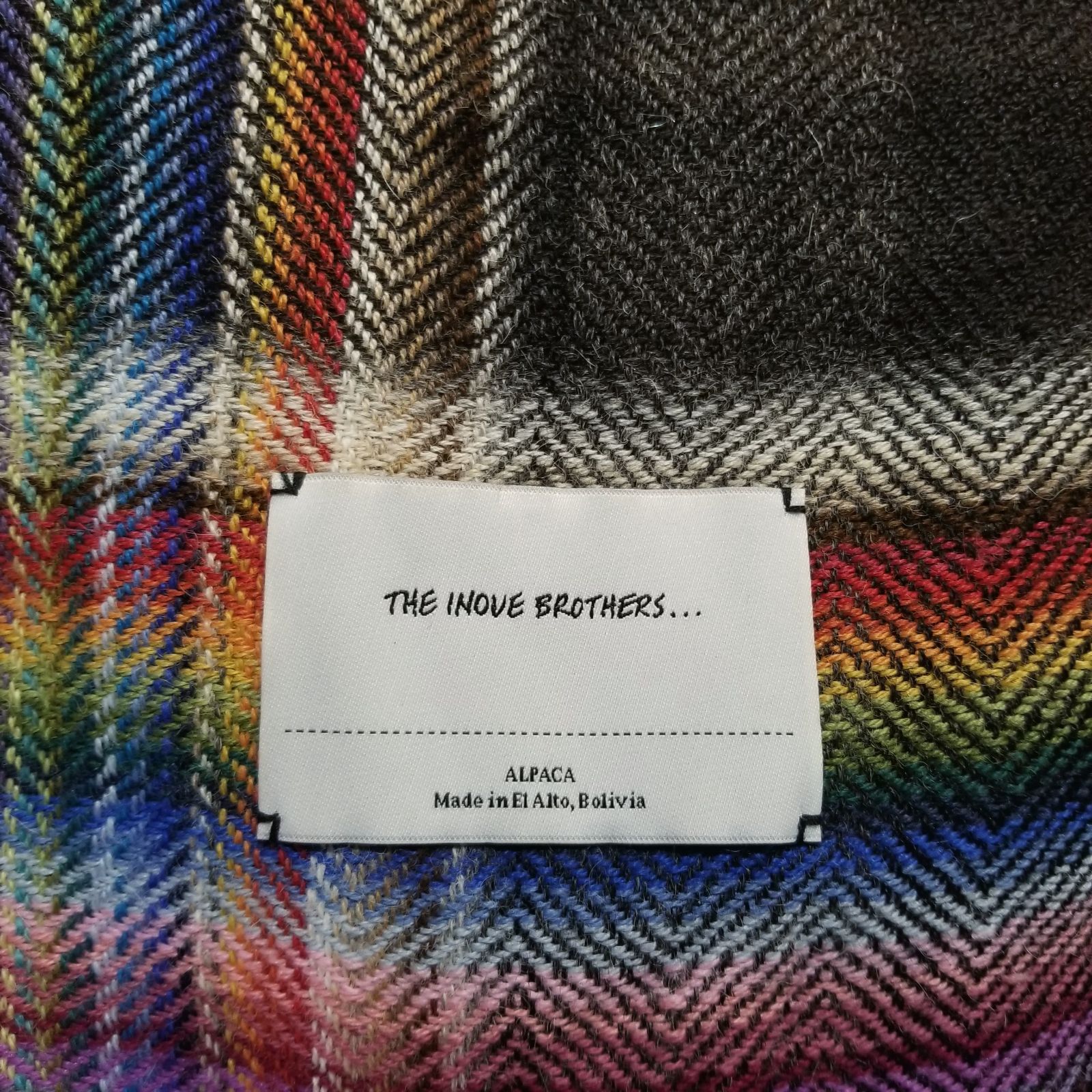 THE INOUE BROTHERS Multi Coloured Scarf ザイノウエブラザーズ