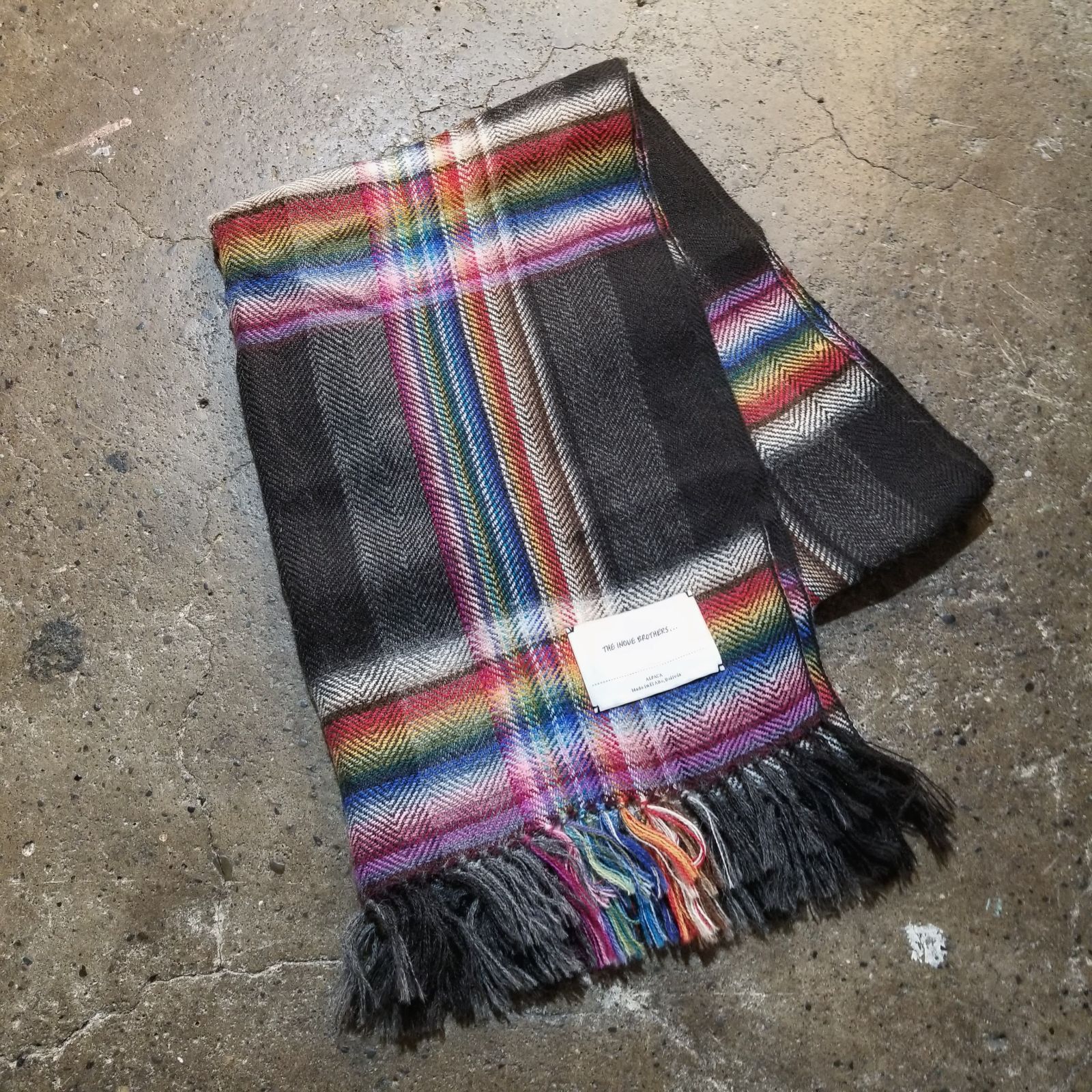 THE INOUE BROTHERS Multi Coloured Scarf ザイノウエブラザーズ