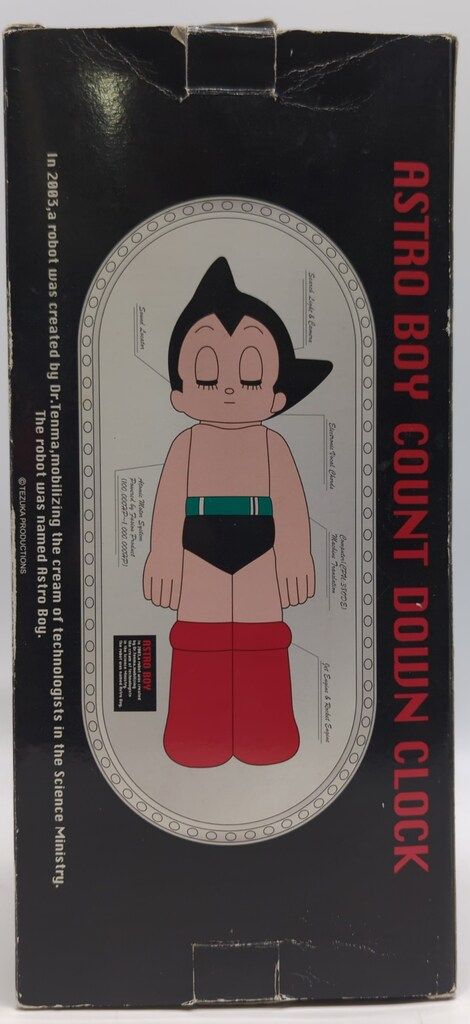 鉄腕アトム ASTRO BOY カウントダウン目覚まし時計 デジタル置時計 リズム時計工業 鉄腕アトム ASTRO BOY カウントダウン目覚まし時計