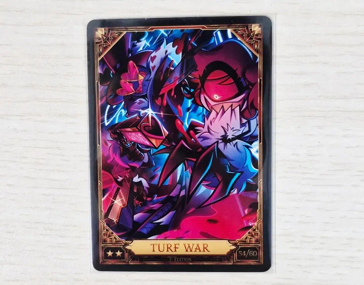 T*o様 ハズビンホテル　トレカ　TURF WAR 55/60 Foil Hazbin Hotel Season 2 Turf War 55/60 Foil Optichrome 1st Edition