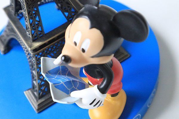 ディズニーランドパリ 限定 ☆ ミッキーマウス ＆ エッフェル塔 置物