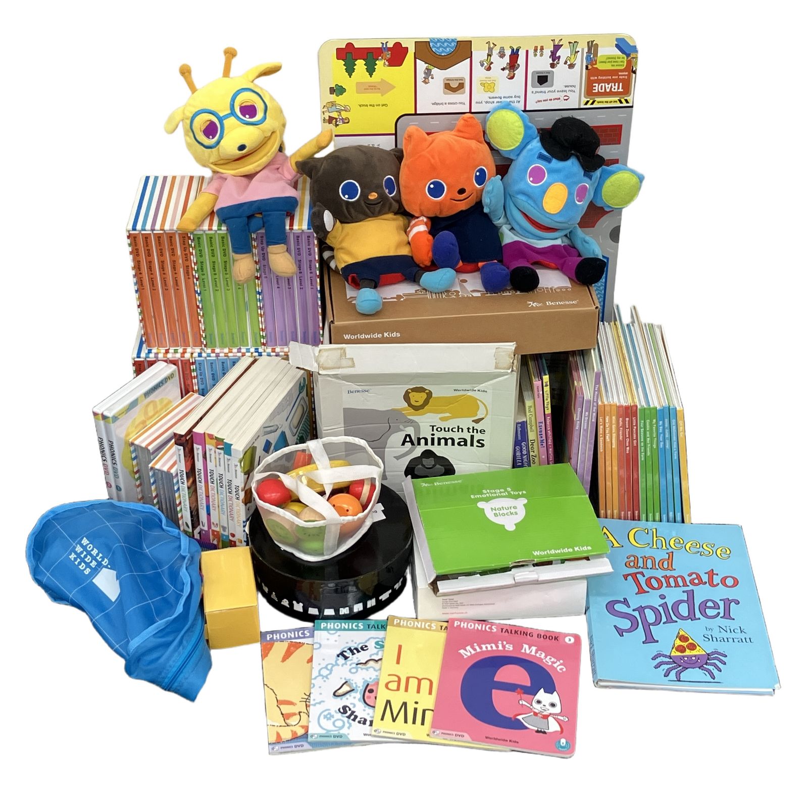 Bensees Worldwide Kids English Stage1-6 英語教材 ワールドワイド 