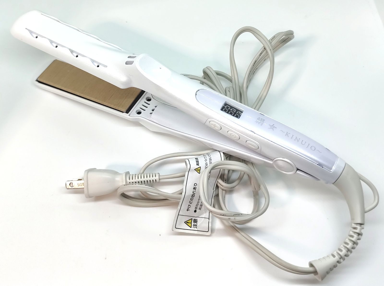KINUJO 絹女 ストレートヘアアイロン LM225 動作品 温度調整可 品 