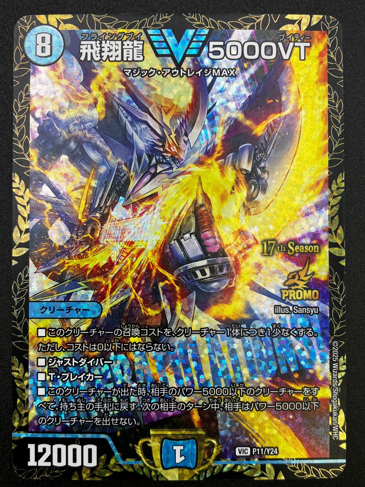 デュエルマスターズ デュエマ 飛翔龍 5000VT ビクトリーレア PR-Y24