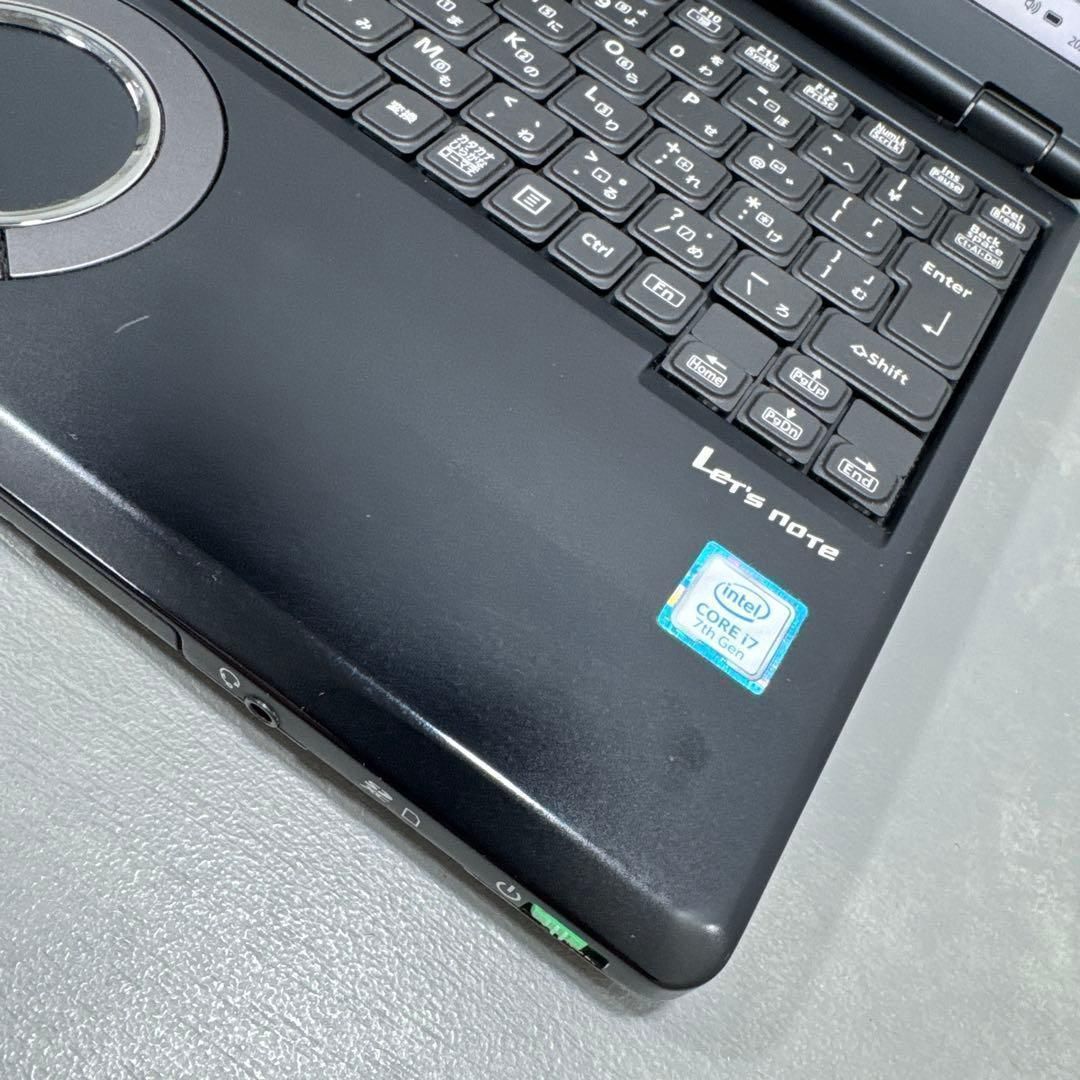 希少】レッツノート CF-SZ6 ジェットブラック 7世代i7 SSD256GB - メルカリ