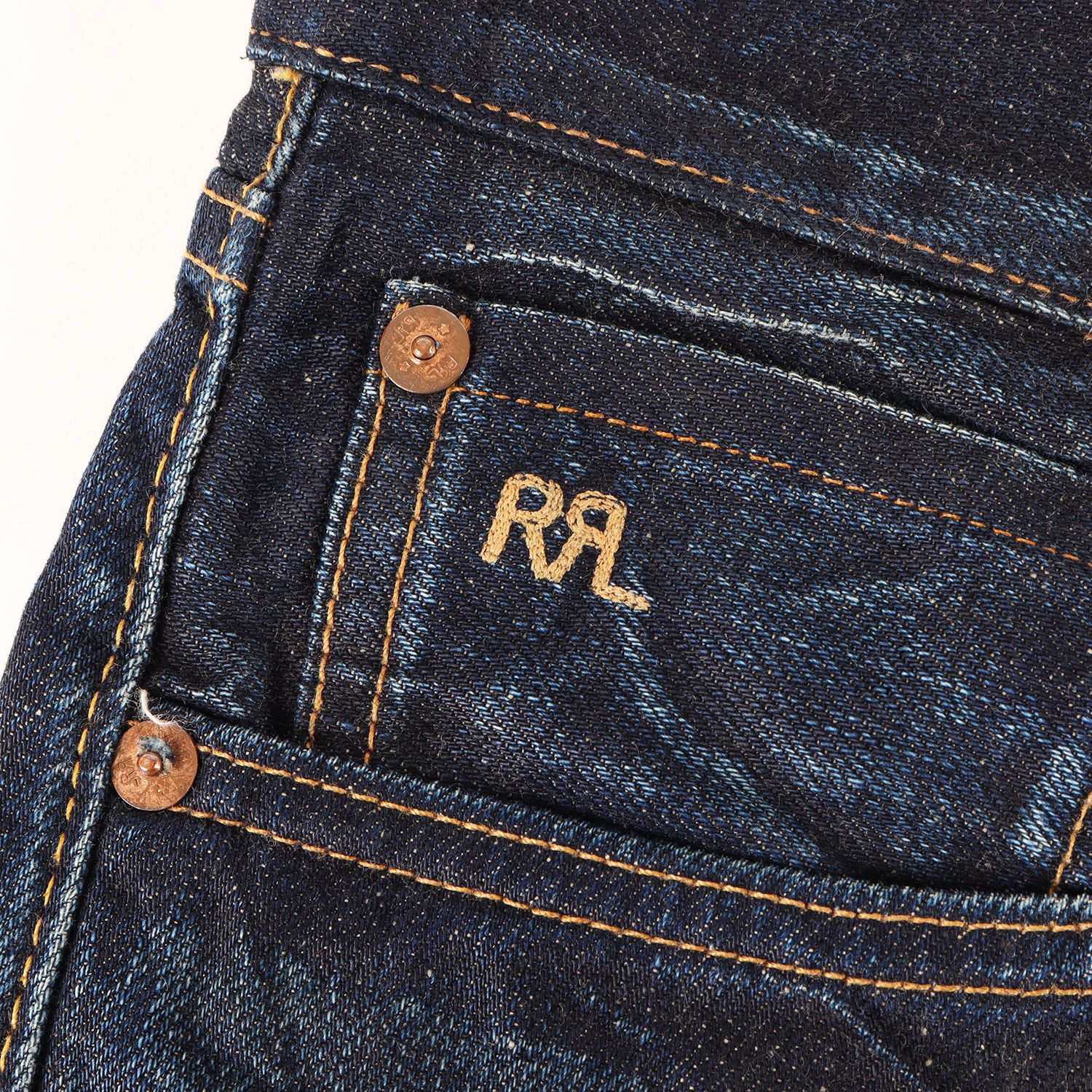 RRL ダブルアールエル パンツ インディゴ サイズ:32×30 | 日本産 USA製 