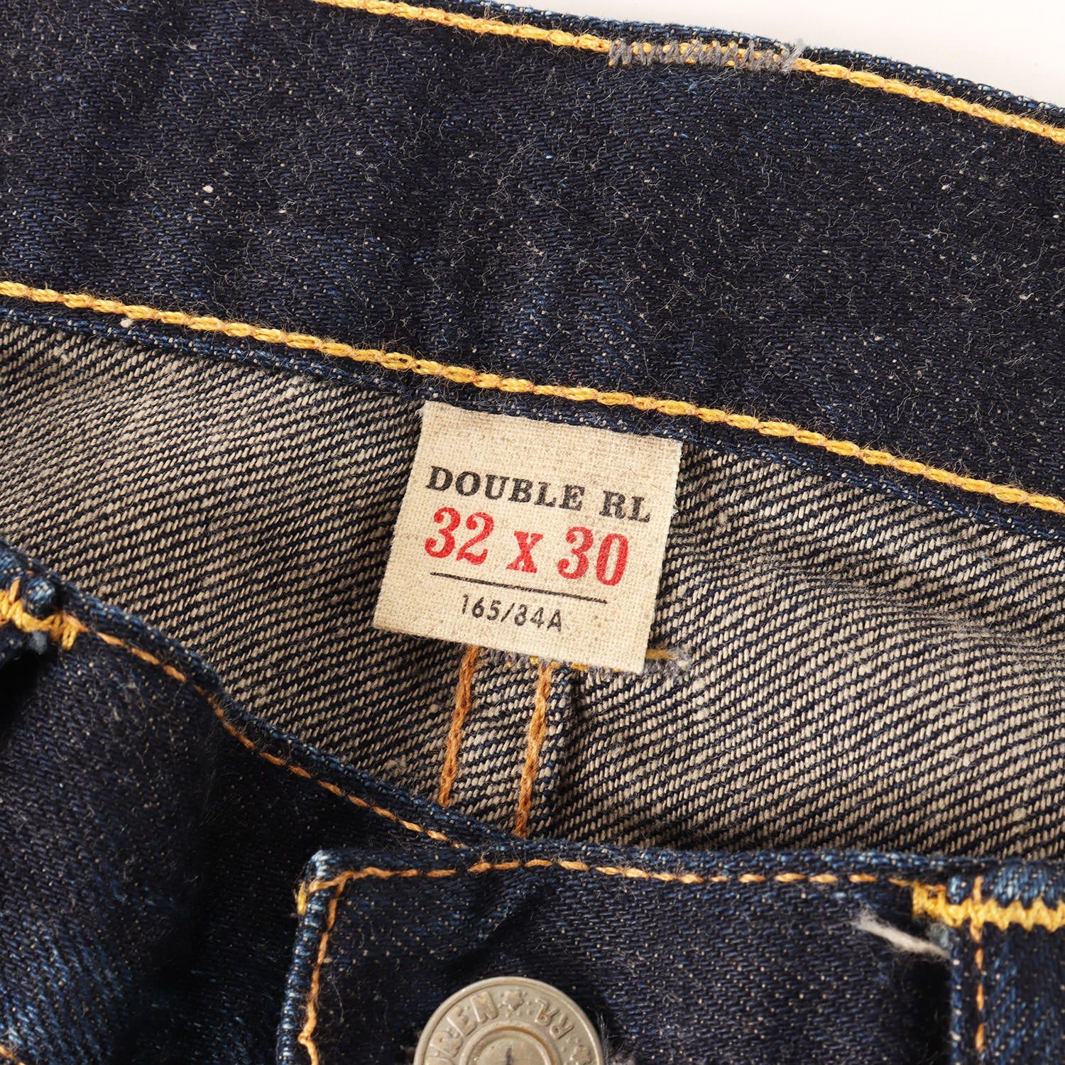 RRL ダブルアールエル パンツ インディゴ サイズ:32×30 | 日本産 USA製 