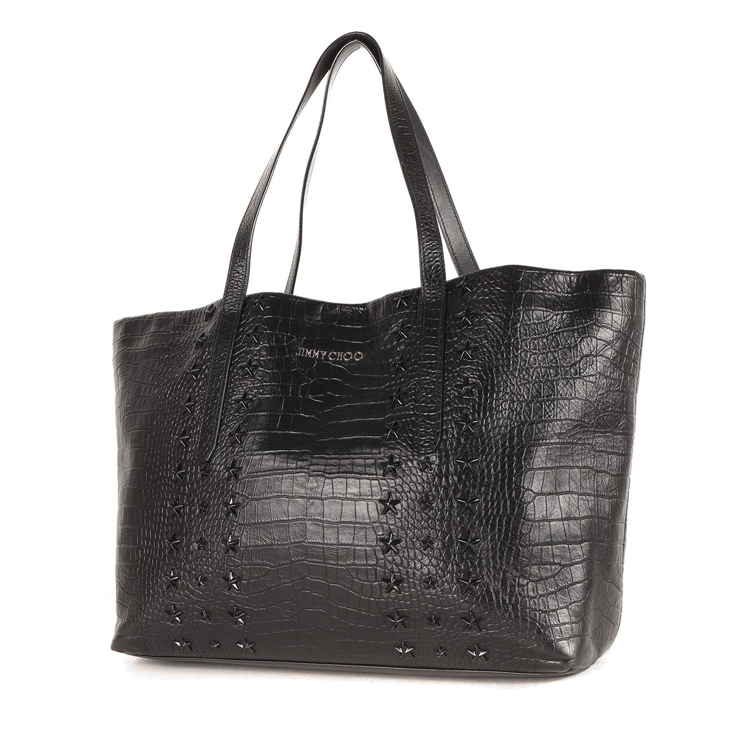 JIMMY CHOO ジミーチュウ バッグ ブラック 黒 | スター スタッズ 型 