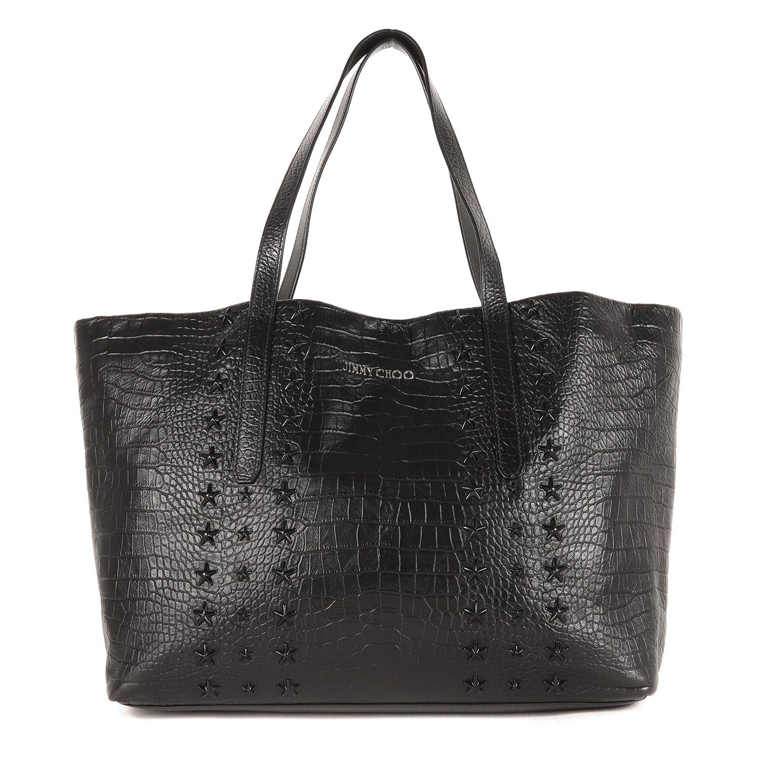 JIMMY CHOO ジミーチュウ バッグ ブラック 黒 | スター スタッズ 型 