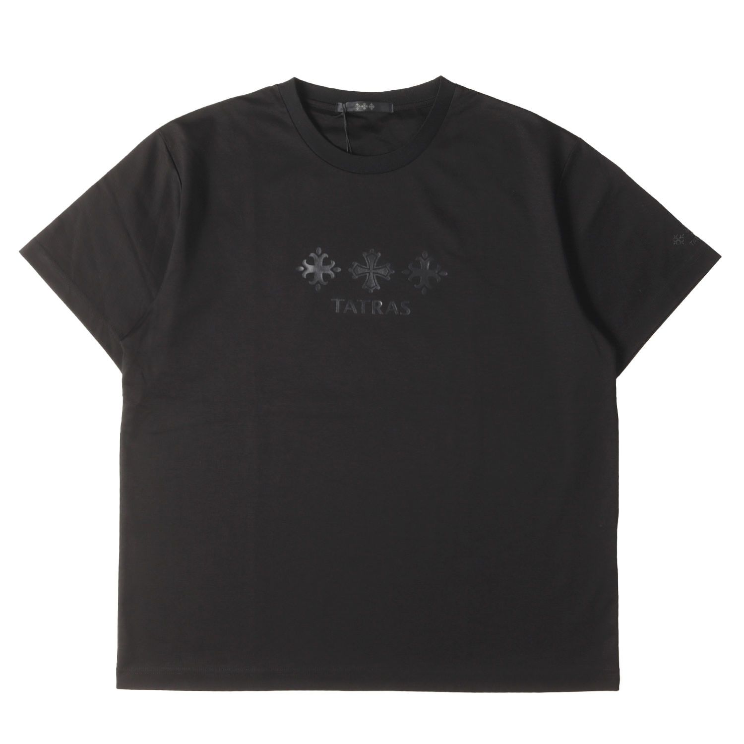 新品同様】TATRAS タトラス Tシャツ ブラック 黒 サイズ:03 | 25AW 