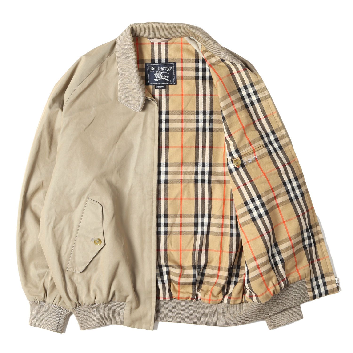 BURBERRY バーバリー ジャケット ベージュ サイズ:M | 90s コットン