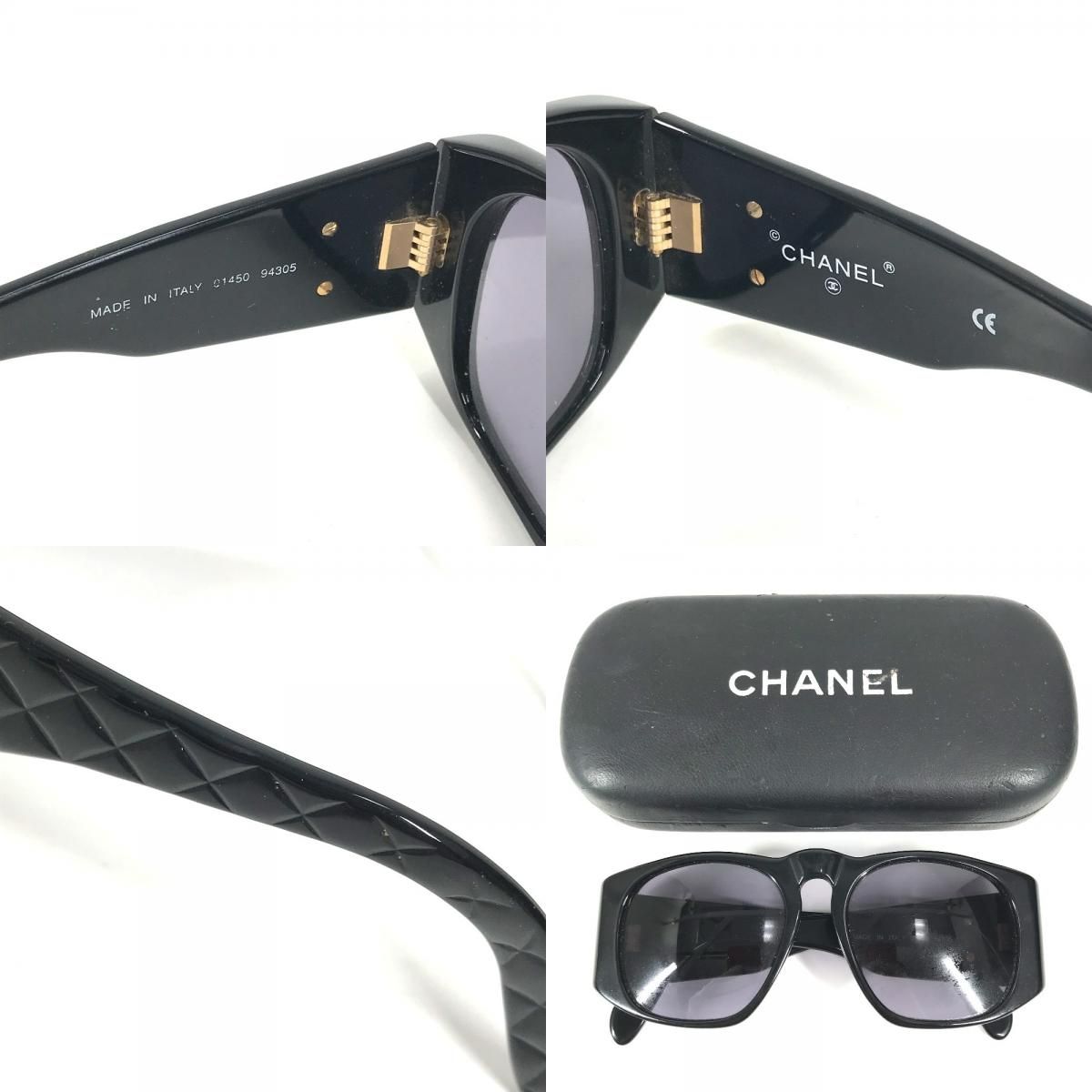CHANEL シャネル サングラス CC ココマーク ロゴ マトラッセ 