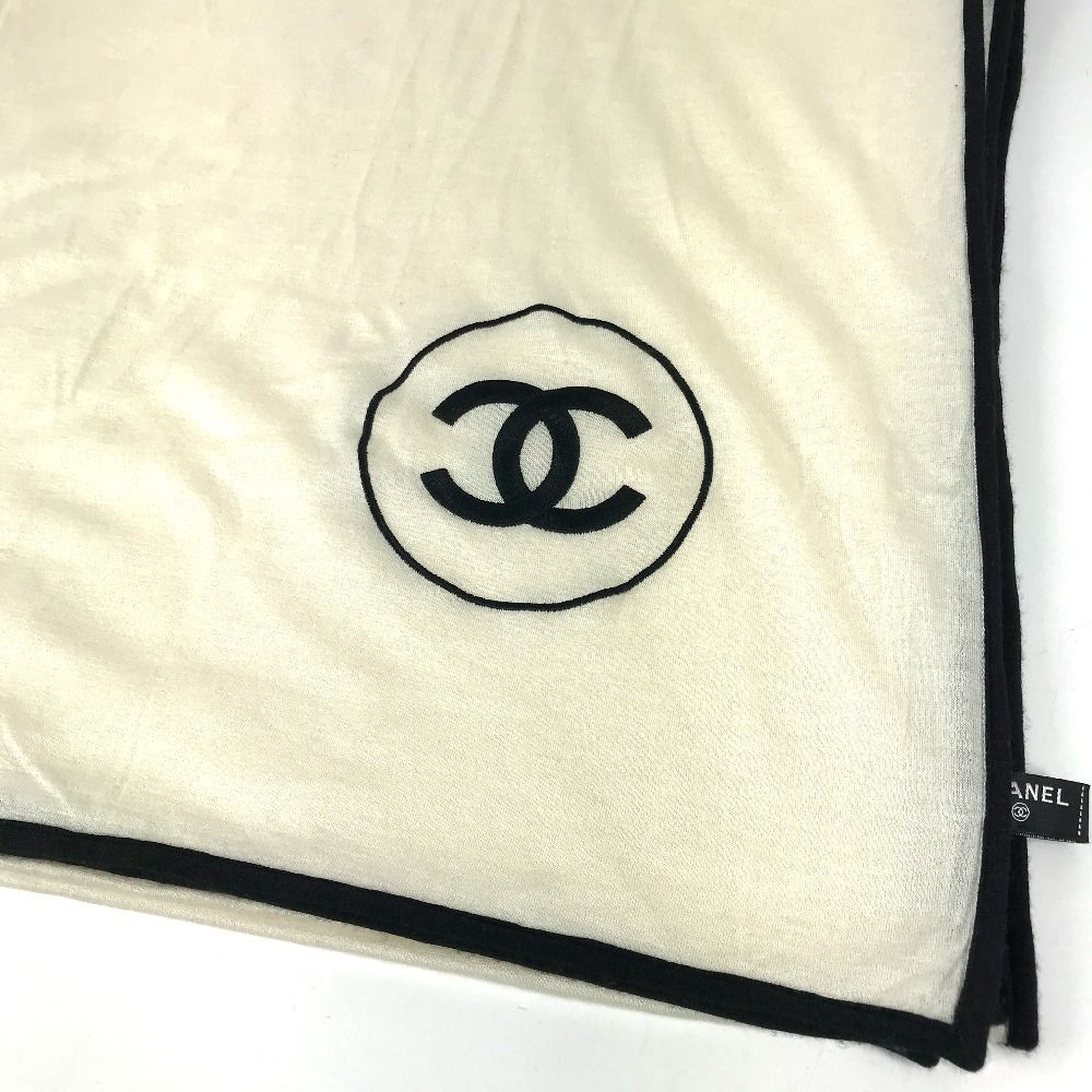 CHANEL シャネル ストール ストール CC ココマーク ロゴ 大判 カシミヤ