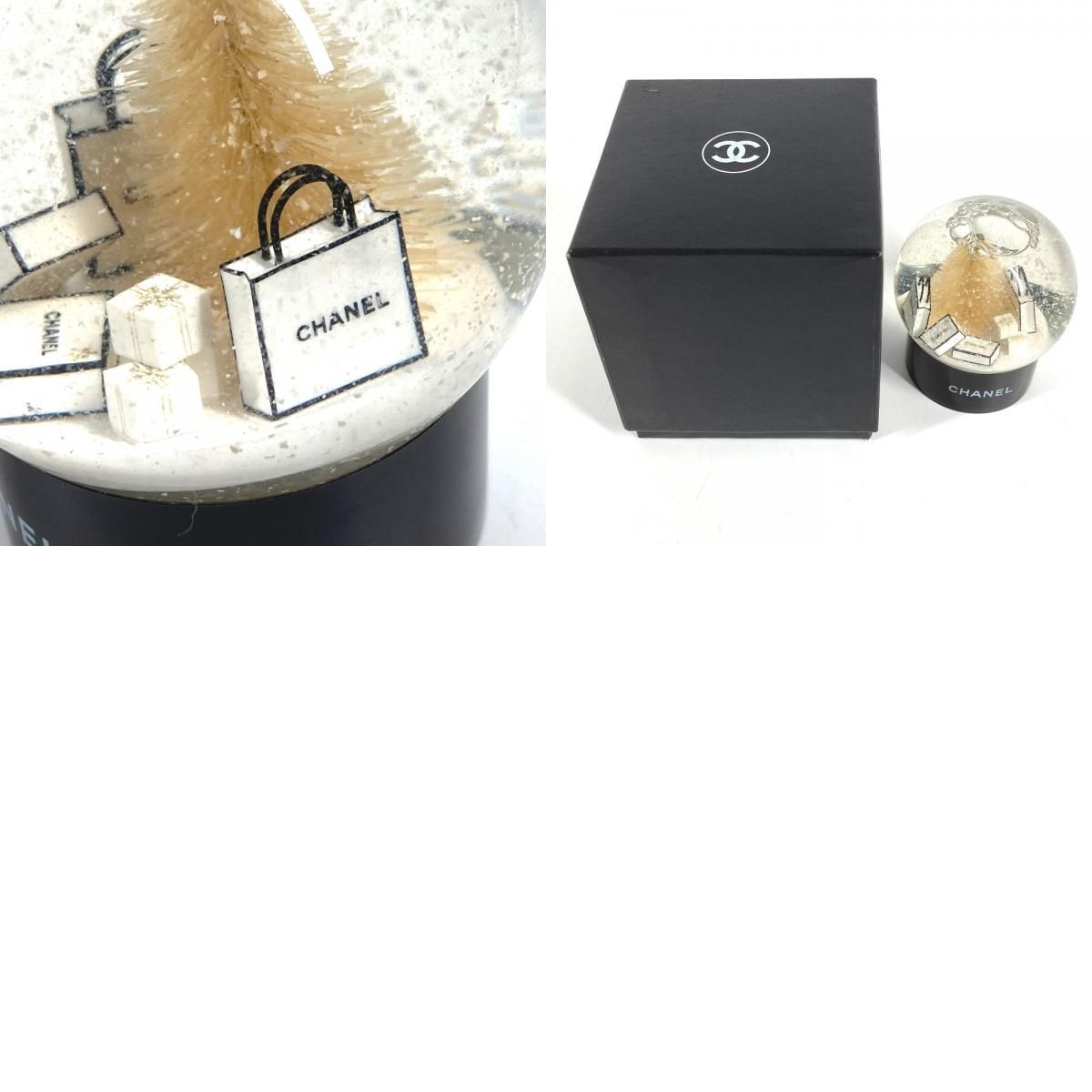 CHANEL シャネル スノードーム ショッピングバッグ ショッパー ガラス