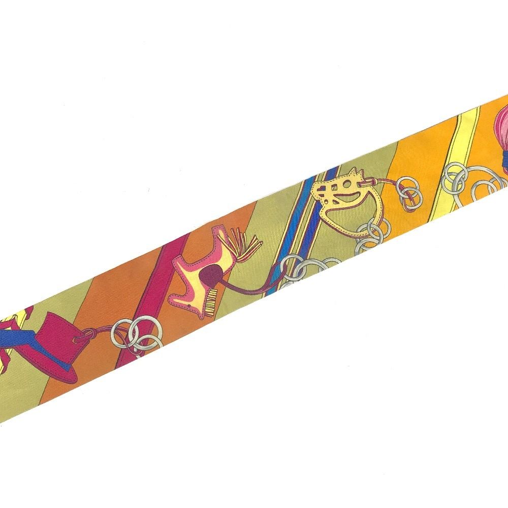 HERMES エルメス スカーフ ツイリー ツィリー シルク マルチカラー