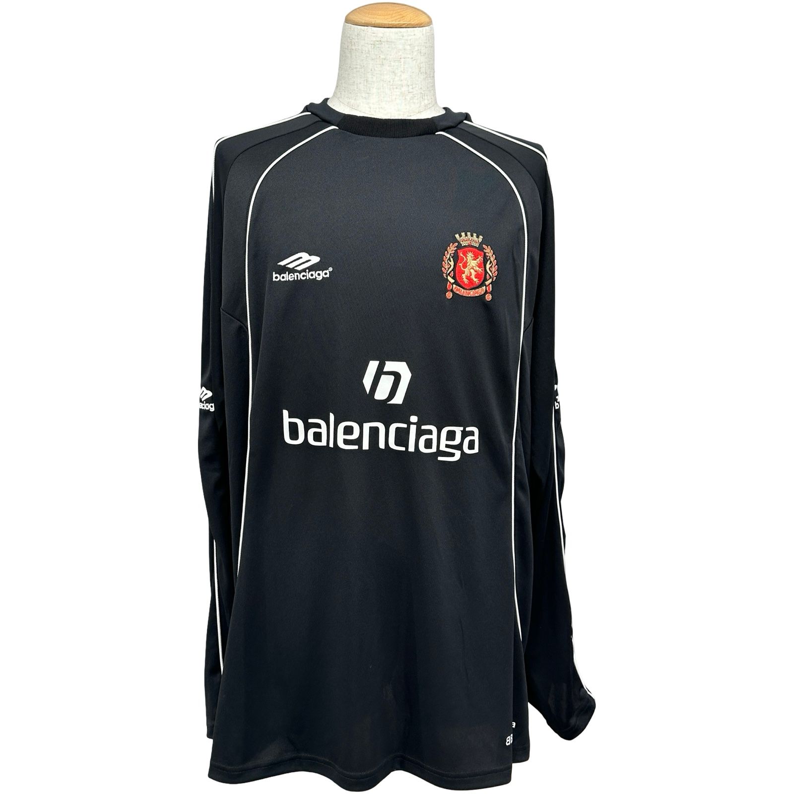 バレンシアガ BALENCIAGA PARIS SOCCER メッシュテクニカルジャージー