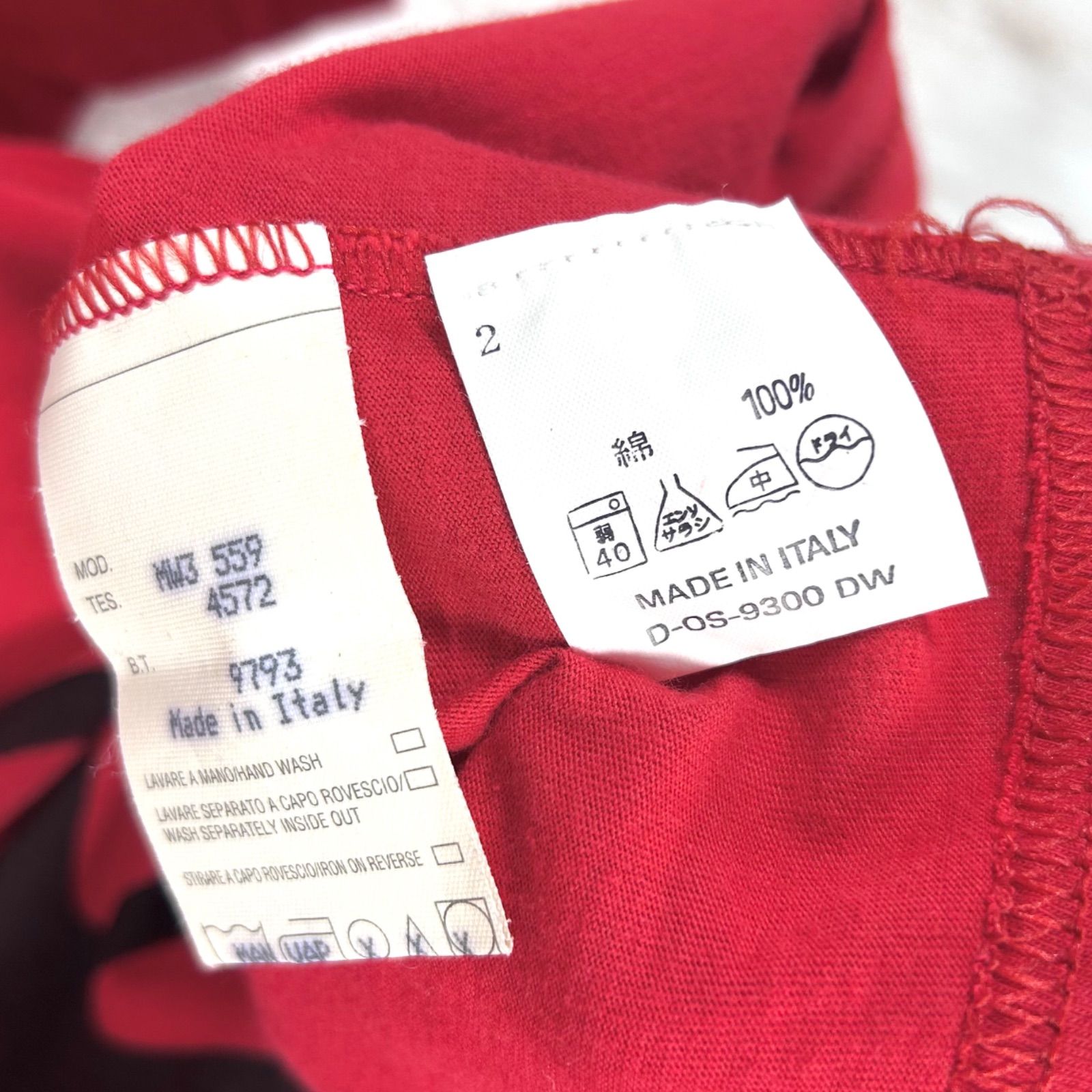 MOSCHINO JEANS モスキーノジーンズ ハート ピース ロゴプリント T