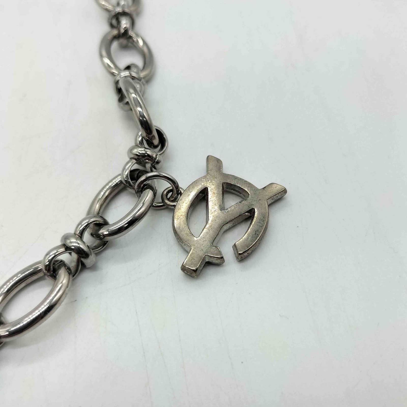 オーワイ OY CUBE LOGO NECKLACE キューブ ロゴ デザイン ネックレス 