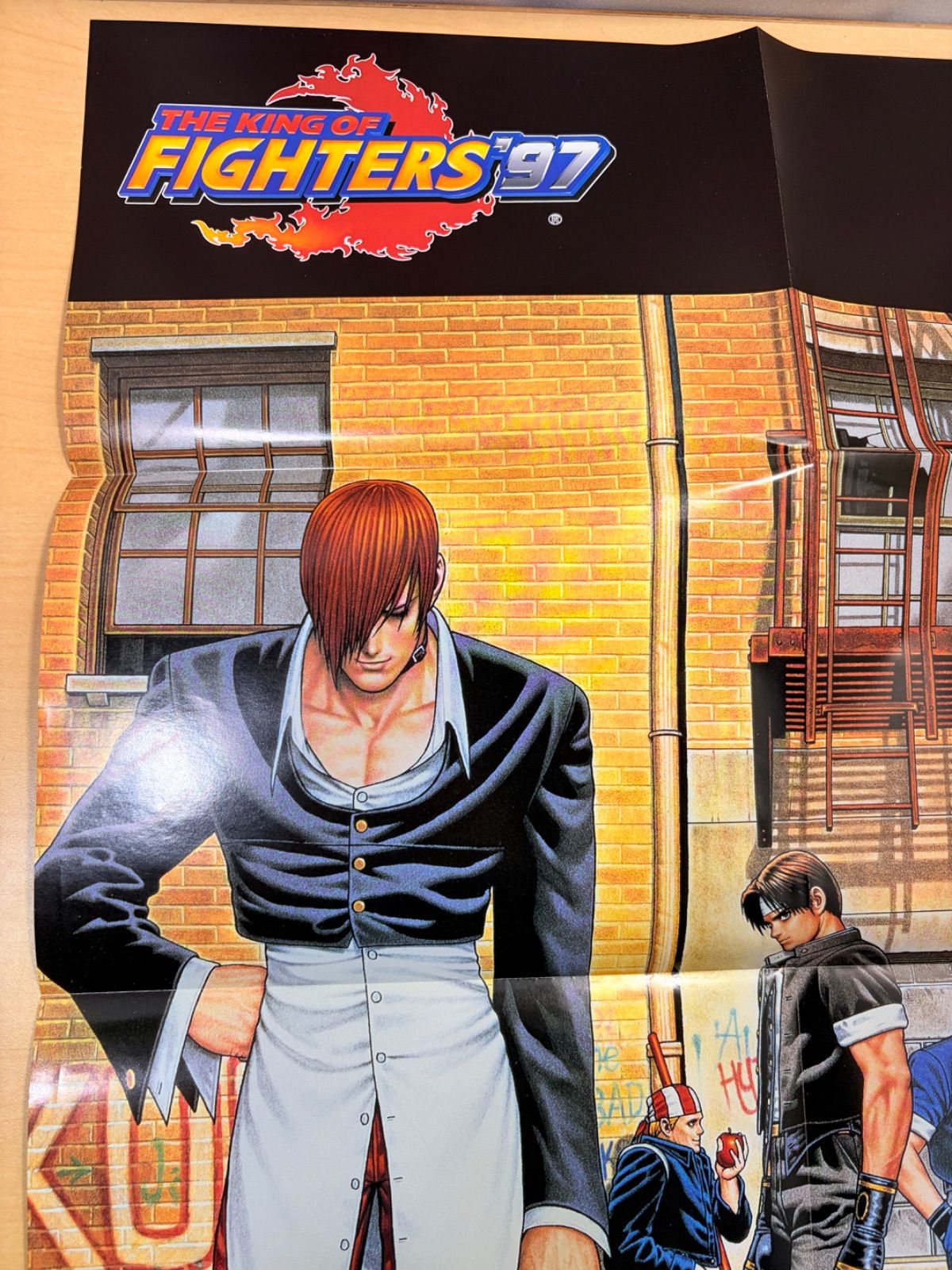 【美品/レア】キングオブファイターズ’97 B2ポスター Yahoo!オークション - SNK KOF97 B2 ポスター① NEOGEO ネオジオ