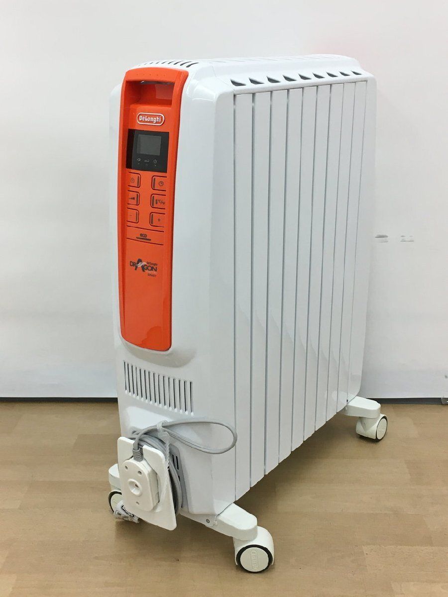 オイルヒーター ドラゴンデジタルスマート QSD0915-OR 1500W 10-13畳 デロンギ De'Longhi 2406LS115 オイルヒーター ドラゴンデジタルスマート QSD0915-OR 1500W 10-13畳