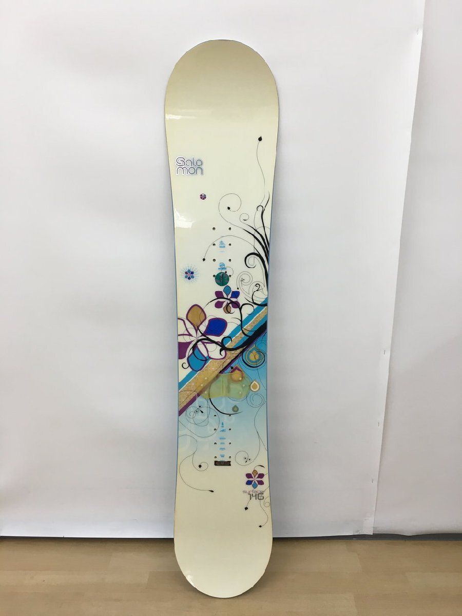 サロモン SALOMON スノーボード 146cm スノボ板 S/Mサイズ SP1 ビンディング 収納バッグ付き 2501LS005