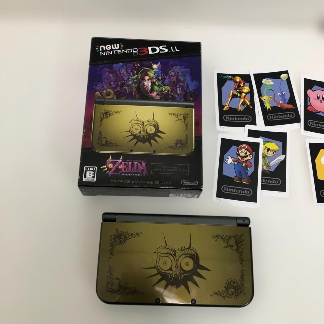 Newニンテンドー3DS LL ゼルダの伝説 ムジュラの仮面 限定モデル 本体