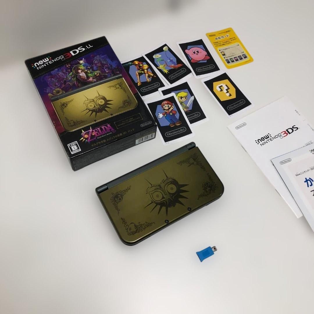 Newニンテンドー3DS LL ゼルダの伝説 ムジュラの仮面 限定モデル 本体 