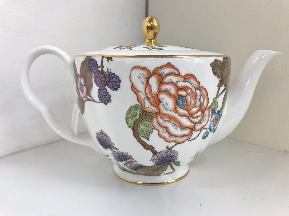 ウェッジウッド  ティーポット THE GARDEN ［静岡市］店頭併売品 未使用 → 2508LS927 ウェッジウッド WEDGWOOD ティーポット THE GARDEN ［静岡市］店頭併売