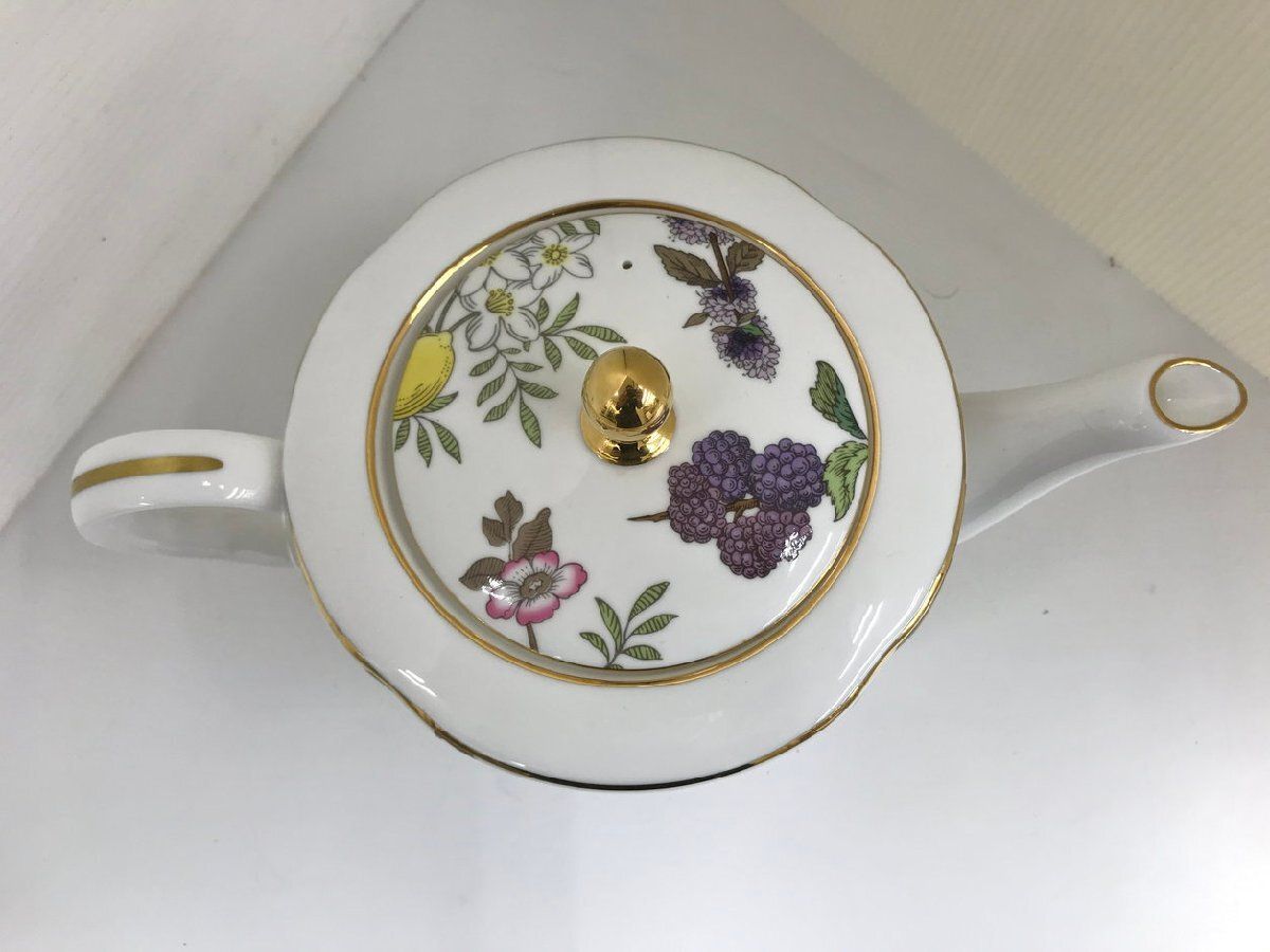 ウェッジウッド  ティーポット THE GARDEN ［静岡市］店頭併売品 未使用 → 2508LS927 ウェッジウッド WEDGWOOD ティーポット THE GARDEN ［静岡市］店頭併売