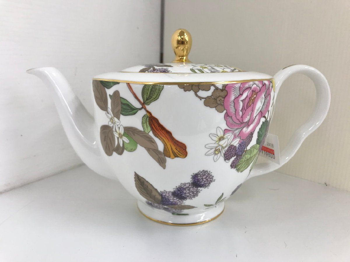 ウェッジウッド  ティーポット THE GARDEN ［静岡市］店頭併売品 未使用 → 2508LS927 ウェッジウッド WEDGWOOD ティーポット THE GARDEN ［静岡市］店頭併売