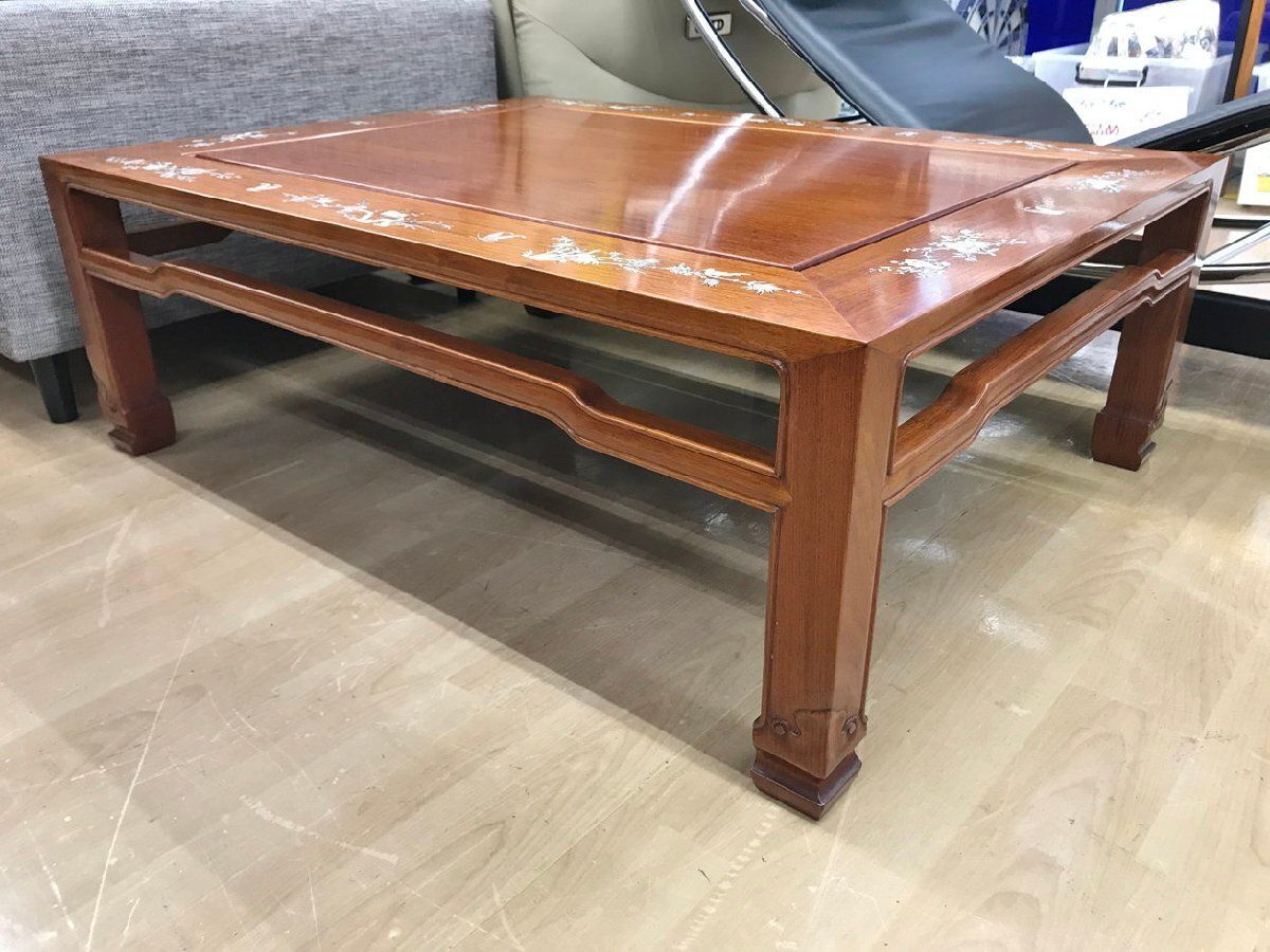 座卓 ローテーブル 螺鈿細工 ［静岡市］店頭併売品 → 2509LS914-大阪 
