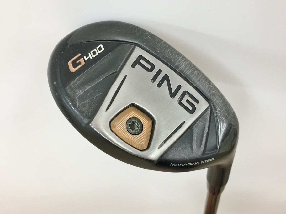 ピン PING ゴルフクラブ 4番 G400 右利き用 FLEX S シャフトALTA J CB ロフト角 22° 2510LS079