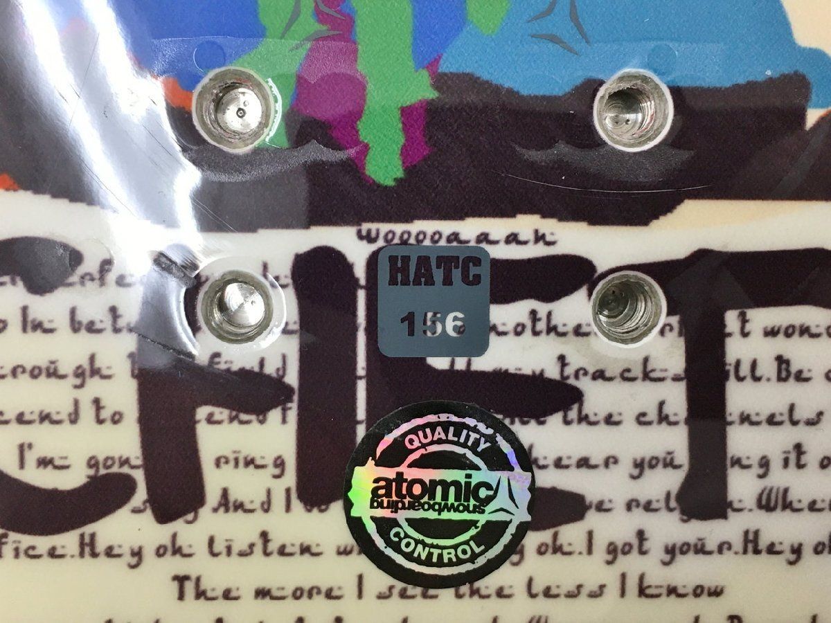 アトミック ATOMIC スノーボード ハチェット Hatchet CRAZY 156cm