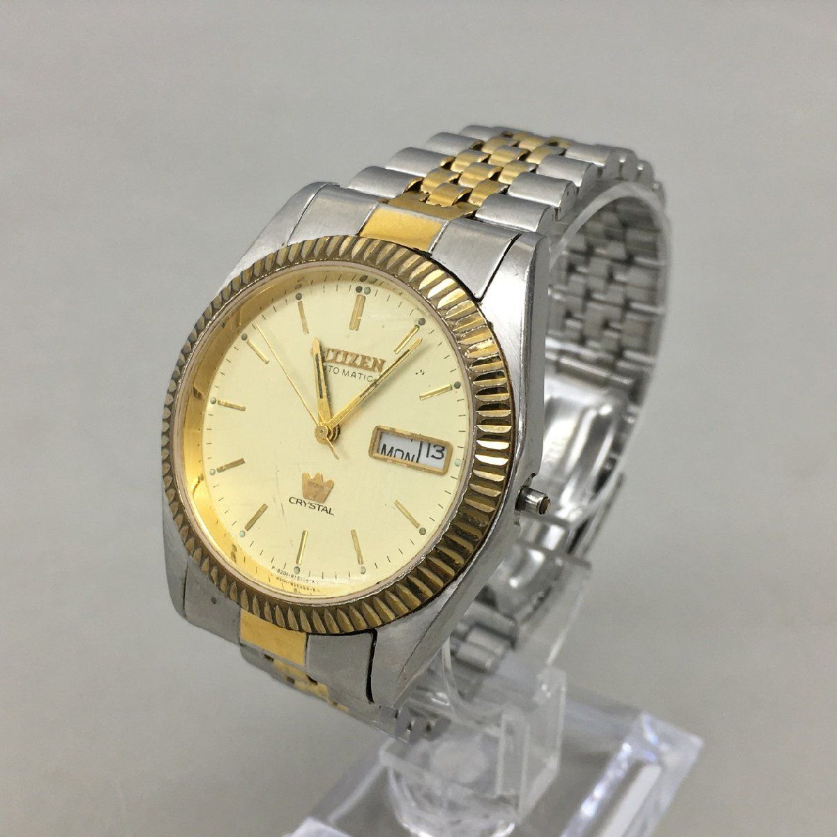 シチズン CITIZEN 腕時計 クリスタル7 4-R02106 RC 自動巻 竜頭欠品 
