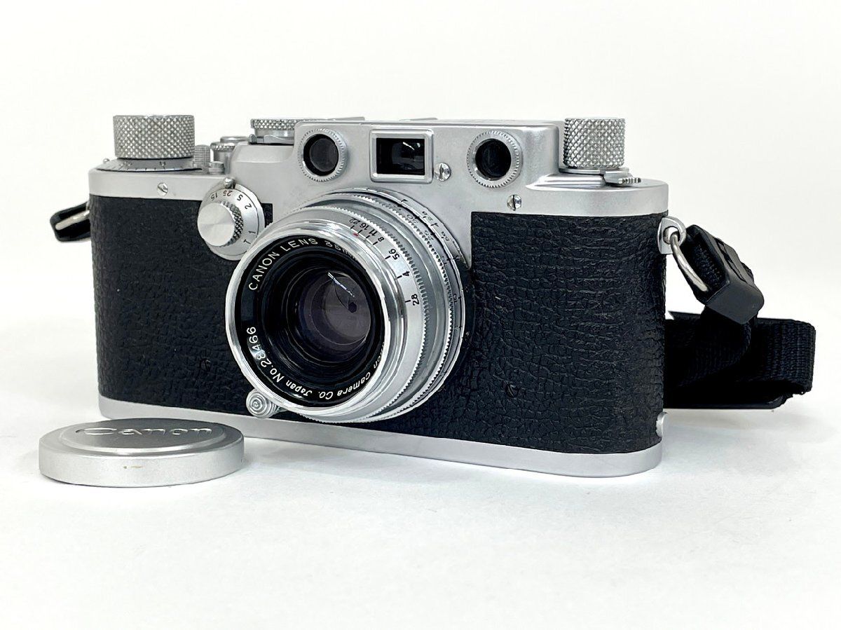 フィルムカメラ Ernst Leitz Wetzlar D.R.P. CANON 35mm F:2.8 Nr.633272 ドイツ製 ライカ Leica → 2602LS205