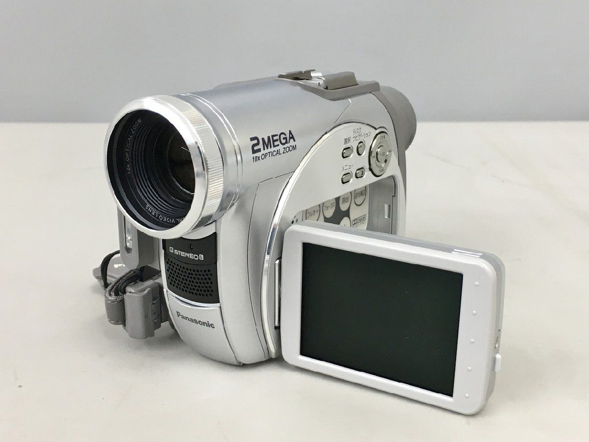 DVDビデオカメラ VDR-M95-S パナソニック Panasonic バッテリー欠品 2005年製 123万画素 2602LS300