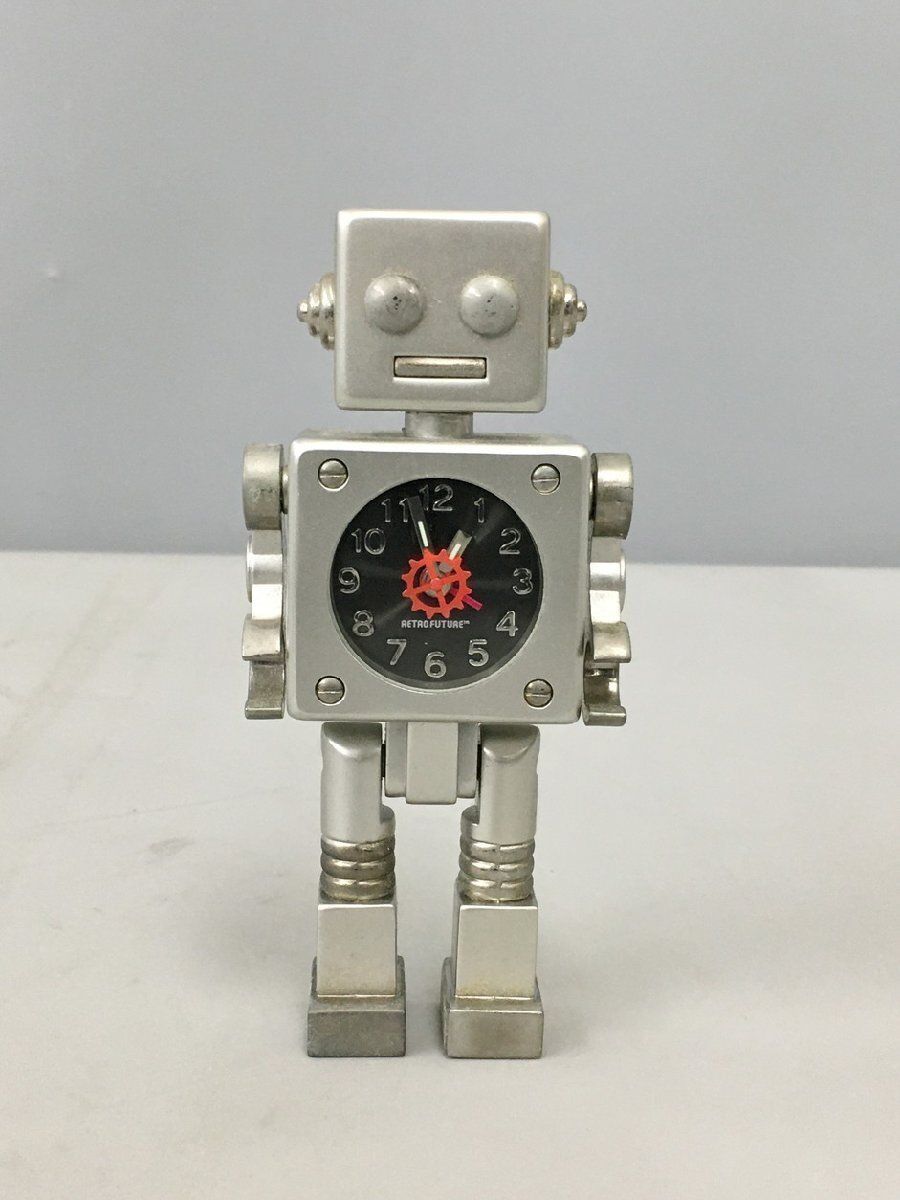 冒険社 BOHKENSHA ロボット型置き時計 レトロフューチャー RETRO