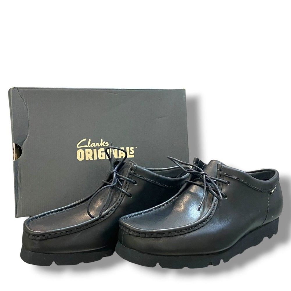 26cm CLARKS WallabeeGTX ブラック 26183074 - メルカリ