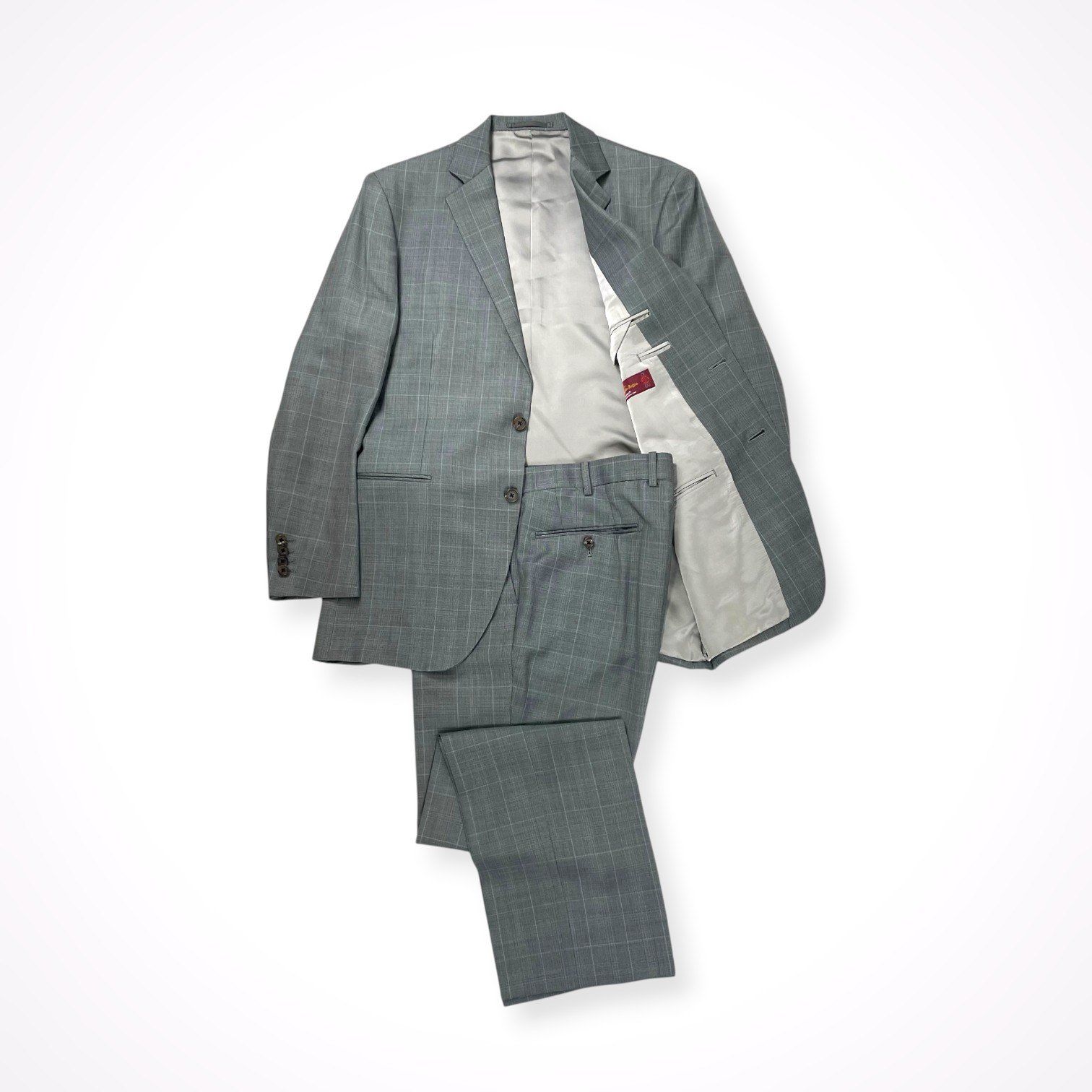 エルメネジルドゼニア SU MISURA スーツセットアップ　TROFEO　灰色 Ermenegildo Zegna エルメネジルドゼニア / TRPFEO セットアップスーツ